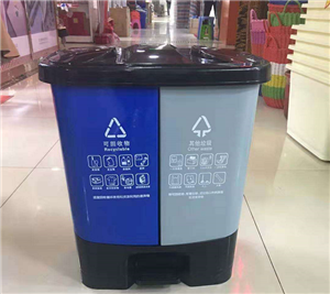 天津脚踩垃圾箱施工